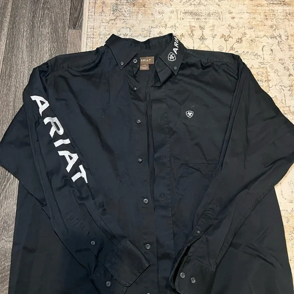 Ariat Men's Black Shirt Jacket - Picture 2 of 6